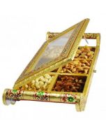  6 Dry Fruits With Designer Tray 