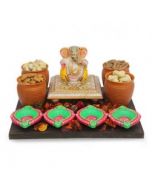 Shri Ganesh with Dry Fruits