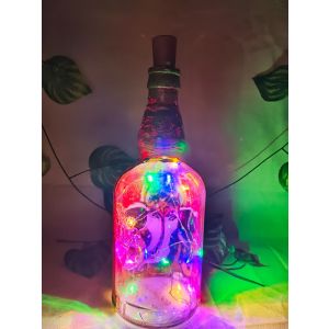  Personalized Ganesh Picture Bottle in Festive Light Design