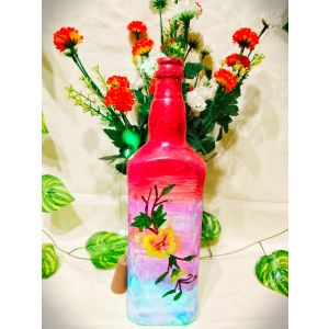 Different Picture Colorful Design Painting Bottle