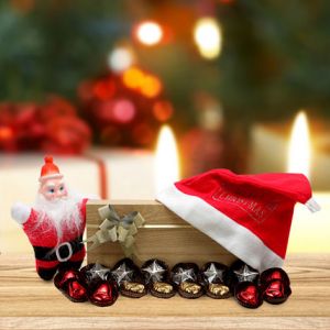 Santa with Chocolates 