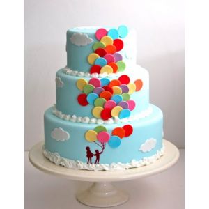 Wedding Balloons Cake 5 kg