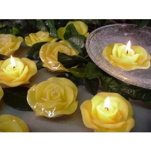 Flower Shaped Floating Candle