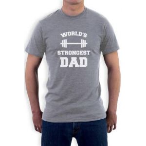 World's Strongest DAD T-shirt