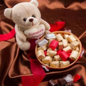  Chocolate Basket With Teddy