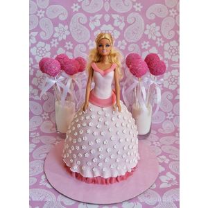 Barbie Doll Cake