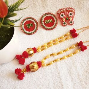 Shubh Labh With Mala Set Of 2