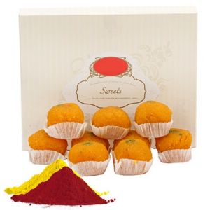 Laddoo And Gulal