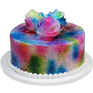 Lovely Flowery Holi Cake