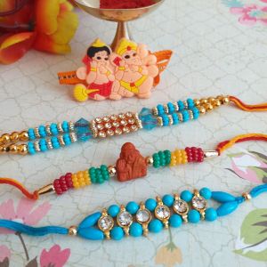 Set of 4 Rakhis