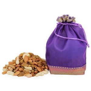 Mix Dry Fruits Potli For Sister