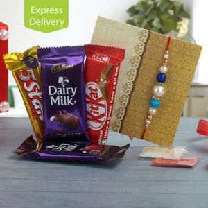 Rakhi Chocolaty Wishes Combo