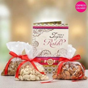 Nutty Rakhi Combo